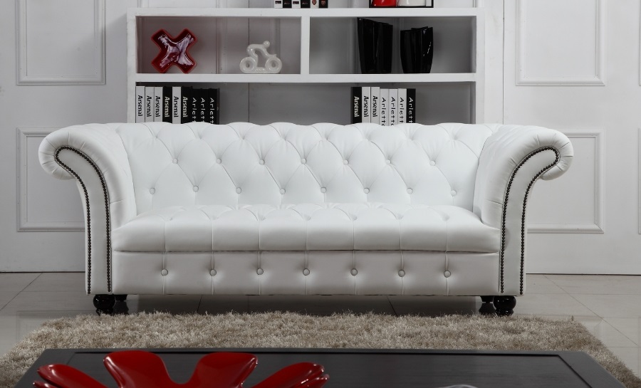 Oak Flower B - Leather Sofa Lounge